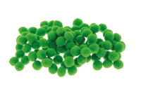 Pompony zielone 10mm (100szt) POM18 Brewis